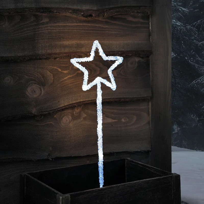 Acrylic LED Star Stake Light