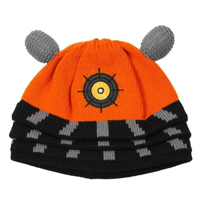 Dr Who Dalek Beanie Orange