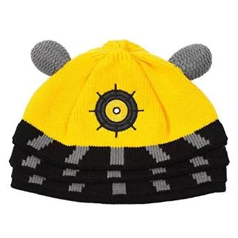 Dr Who Dalek Beanie Yellow