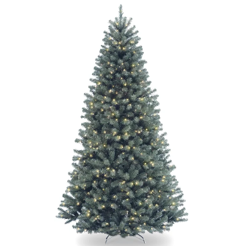 6.5 ft. Pre-Lit North Valley Spruce Blue Tree with Clear Lights