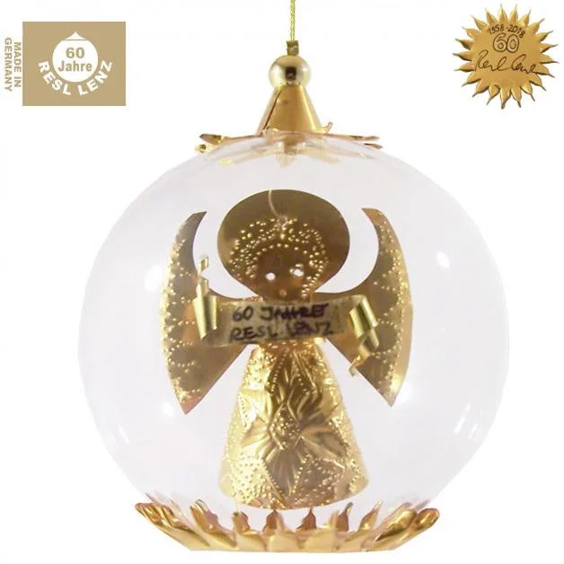 60 Year Angel Ornament by Resl Lenz