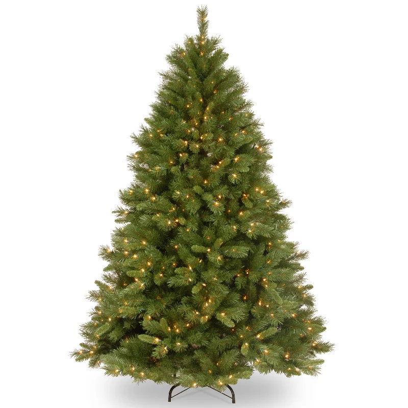 7.5 ft. Pre-Lit Winchester Pine Tree with Clear Lights