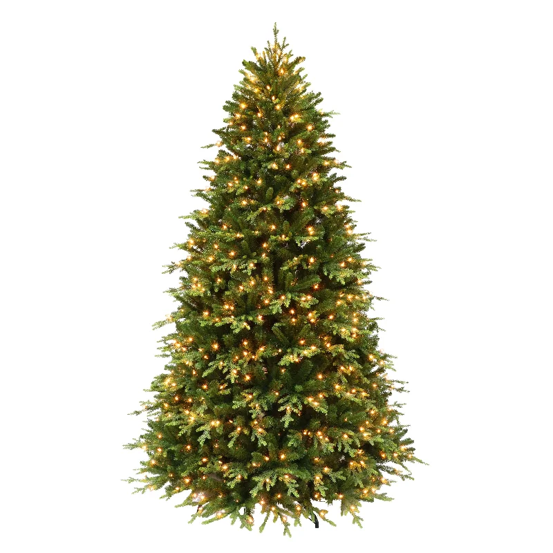 7.5' Pre-Lit Fairview Spruce Artificial Christmas Tree with 800 Clear Lights