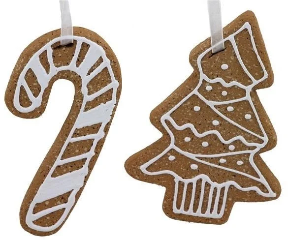 8" Jumbo Gingerbread Ornament