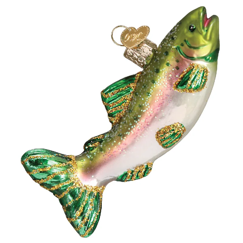 Alpine Rainbow Trout Ornament - Old World Christmas