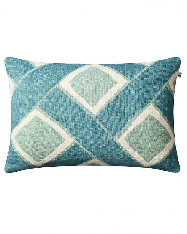 Bali Aqua & Blue Cushion by Chhatwal & Jonsson