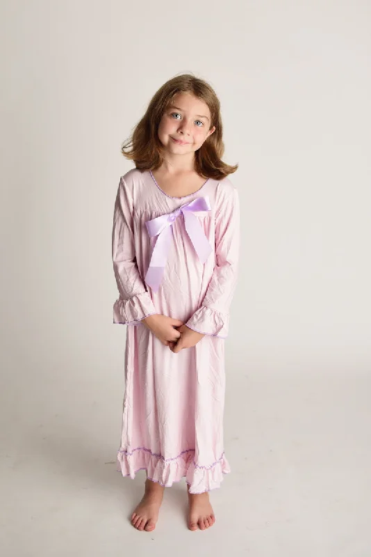 BALLERINA PINK PURPLE NIGHTGOWN