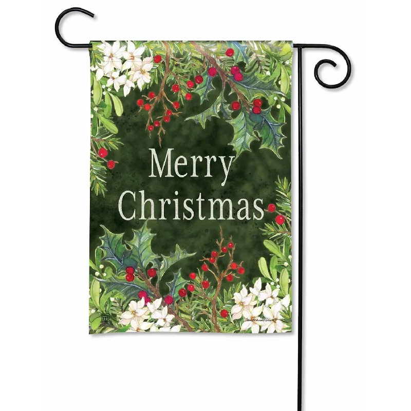 Balsam and Berries Garden Flag