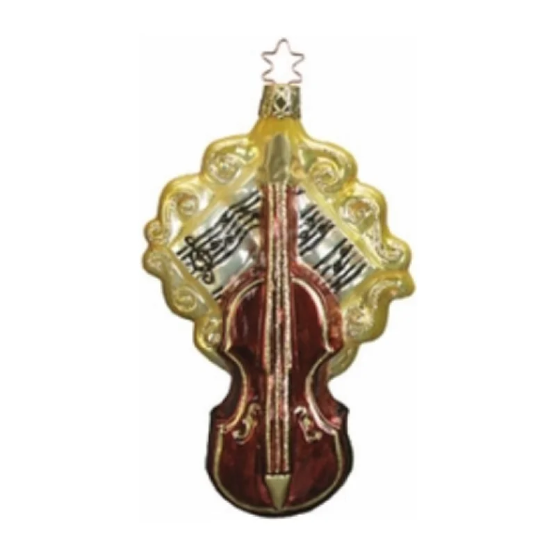 Baroque Violin Ornament by Inge Glas of Germany