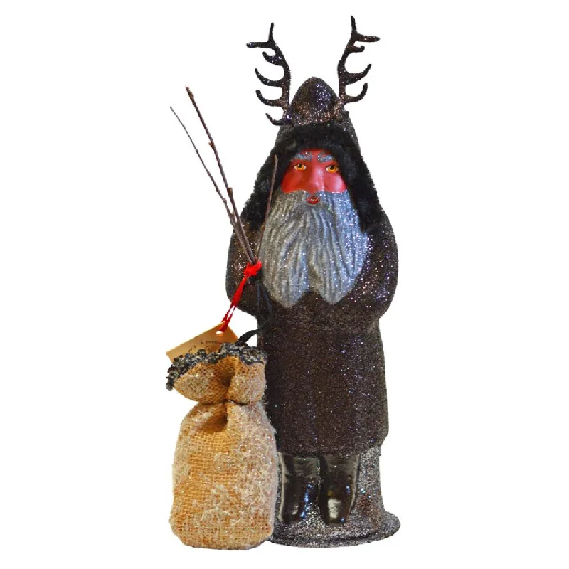 Black Krampus with Coal Bag by Ino Schaller