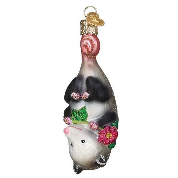 Blossom Opossum Ornament - Old World Christmas