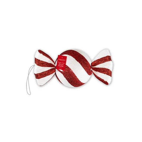 Candy Cane Sweet Bauble 28cm