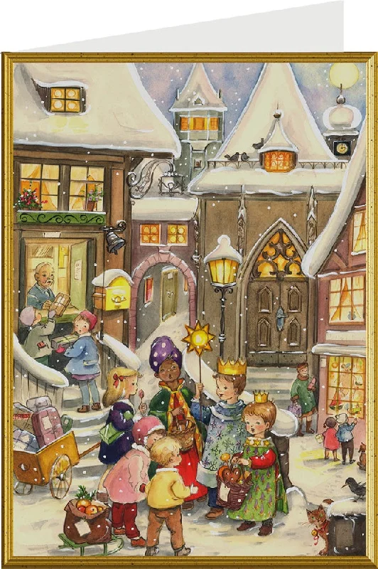 Carol Singers Card by Richard Sellmer Verlag