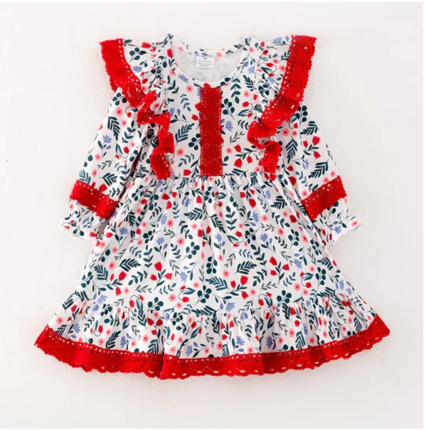 CHRISTMAS HOLLY DRESS