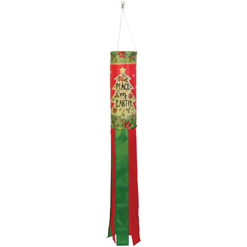 Christmas Peace Windsock