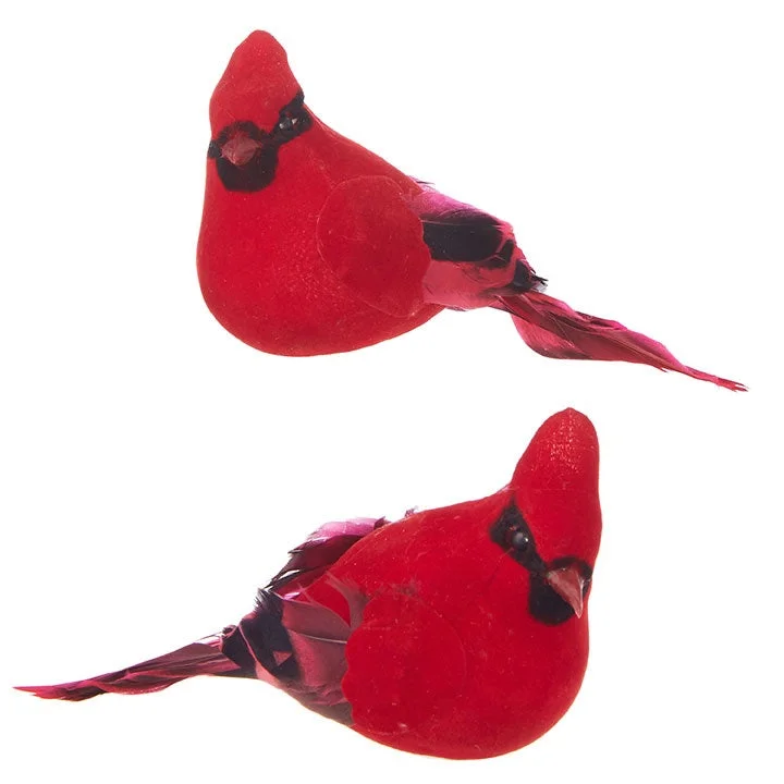 5.5" Clip-On Yuletide Cardinal Ornament