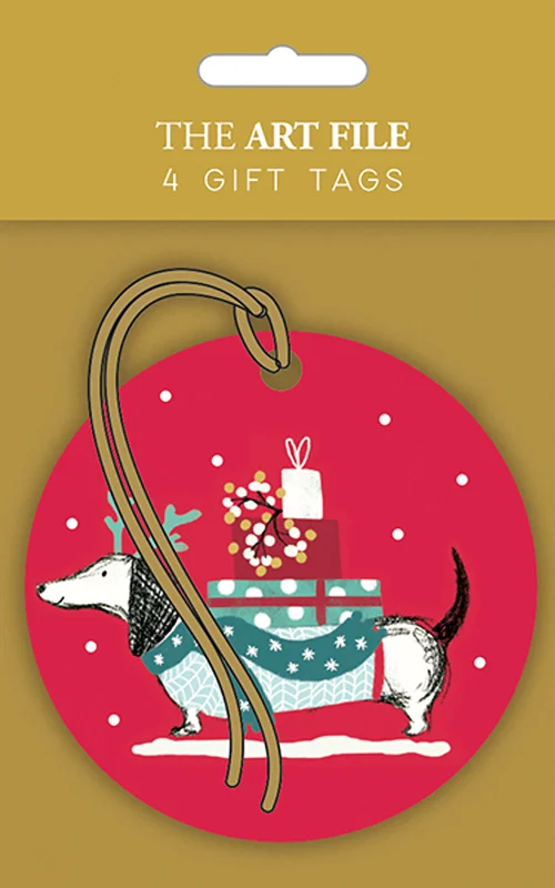 Dachshund gift tags