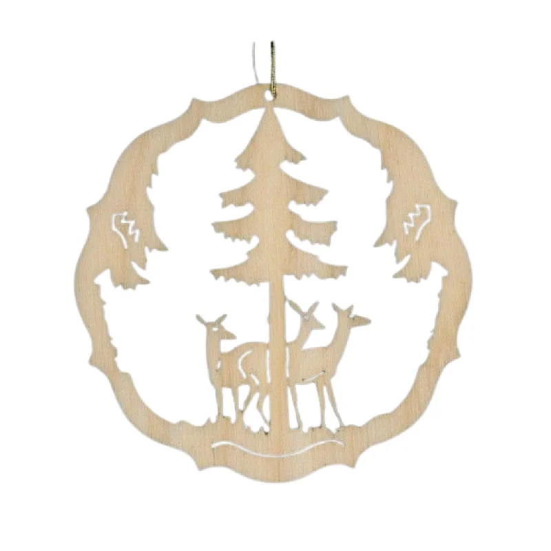 Deer Ornament by Lenk and Sohn in circle