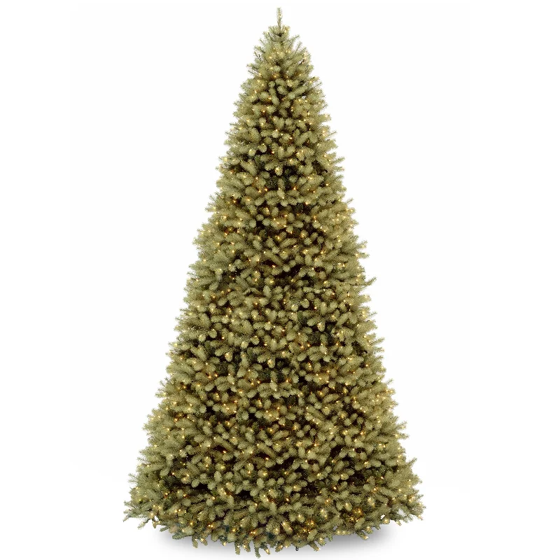 12 ft. Pre-Lit Downswept Douglas Fir Tree with Clear Lights