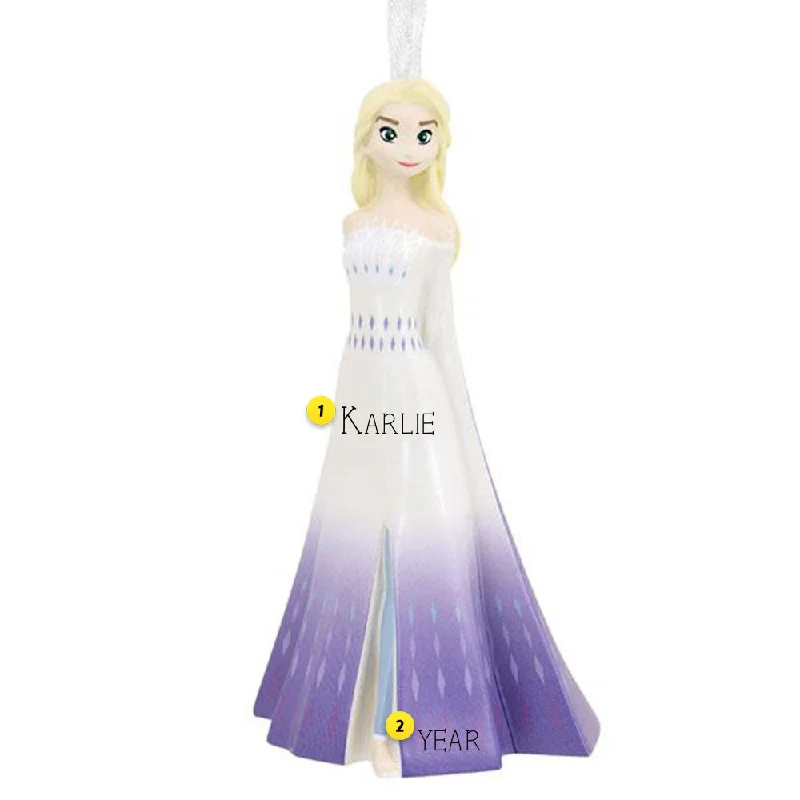 Personalized Elsa Epilogue Ornament