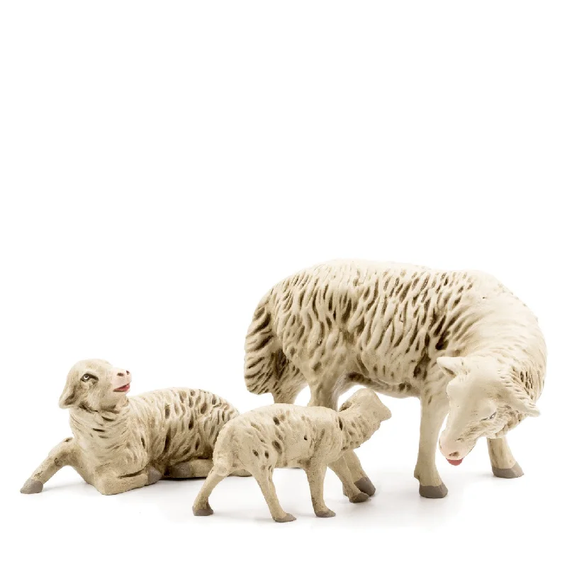 Ewe with Two Lambs, 21cm scale by Marolin Manufaktur