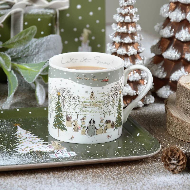 Festive Forest Let It Snow Mug