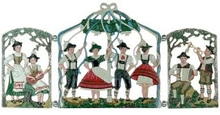 Folding Maypole Dance by Kuehn Pewter