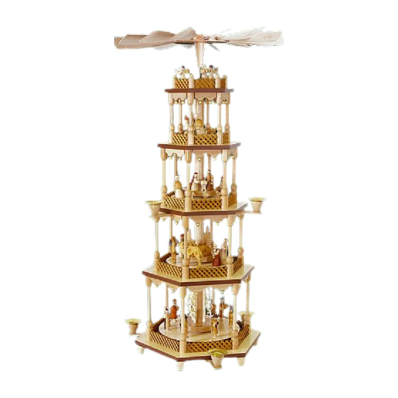 Four Level Nativity Pyramid by Richard Glasser GmbH