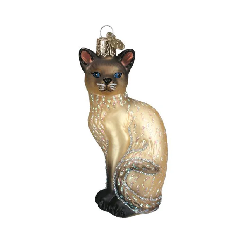 Siamese Cat Ornament - Old World Christmas