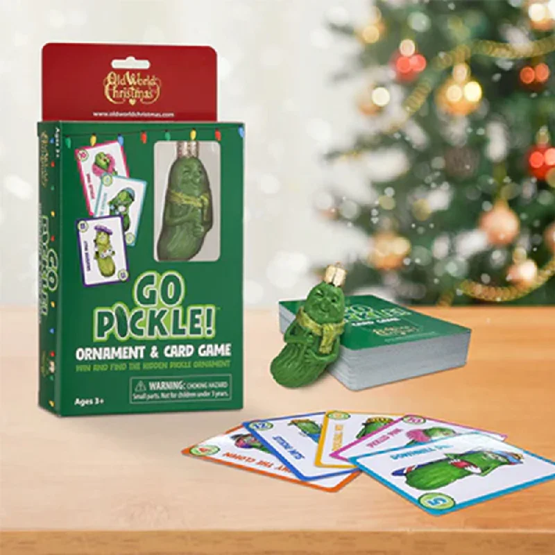 Go Pickle! Ornament & Game - Old World Christmas