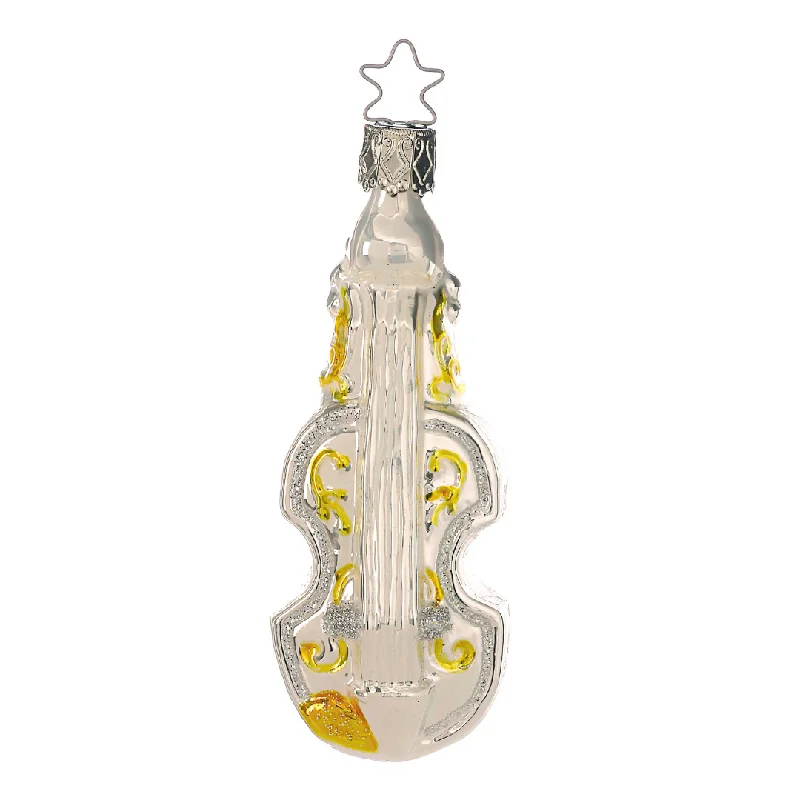 Golden Strings, Violin Ornament by Inge Glas of Germany