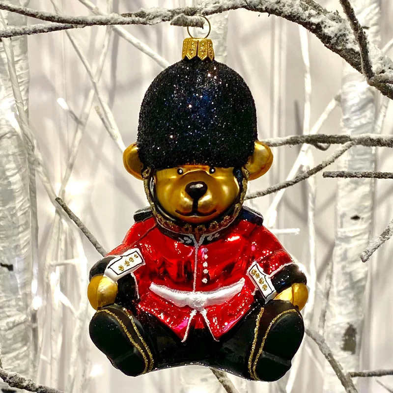 Guardsman Bear Bauble