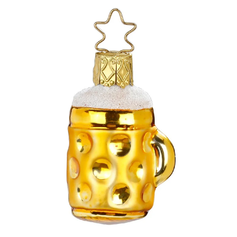 Half Liter Ornament by Inge Glas of Germany