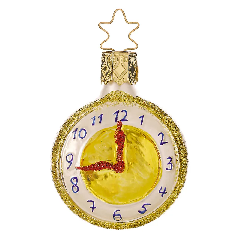 Herr Drosselmeier's Pocketwatch Ornament by Inge Glas of Germany