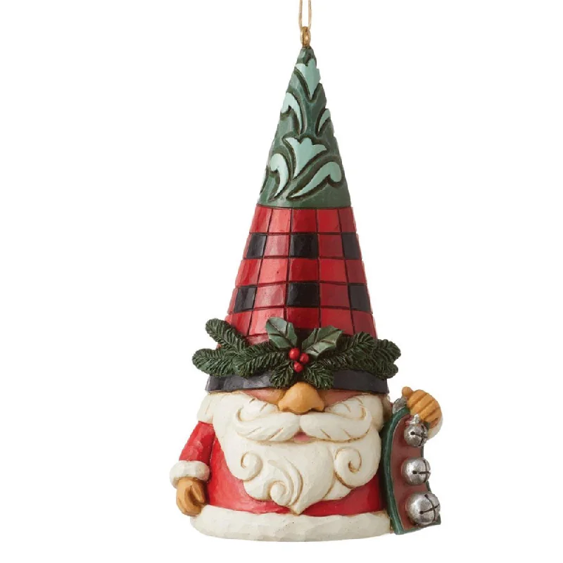 Highland Gnome with Bells Ornament - Jim Shore