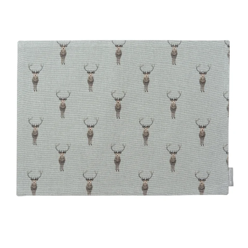 Highland Stag Fabric Placemat