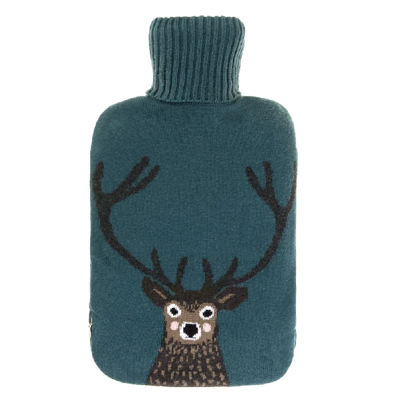 Highland Stag Hot Water Bottle