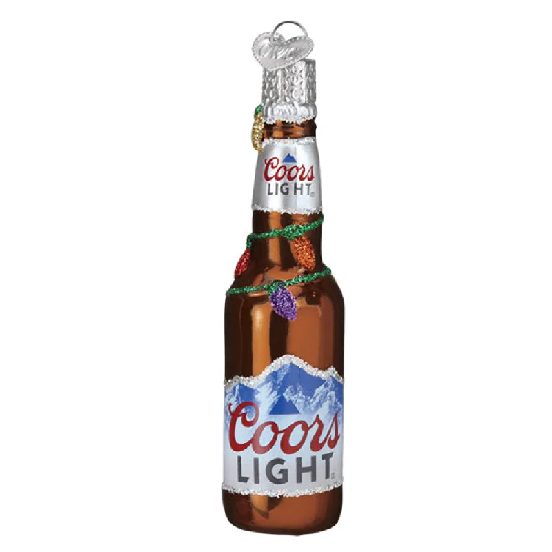 Coors Light Bottle Ornament - Old World Christmas