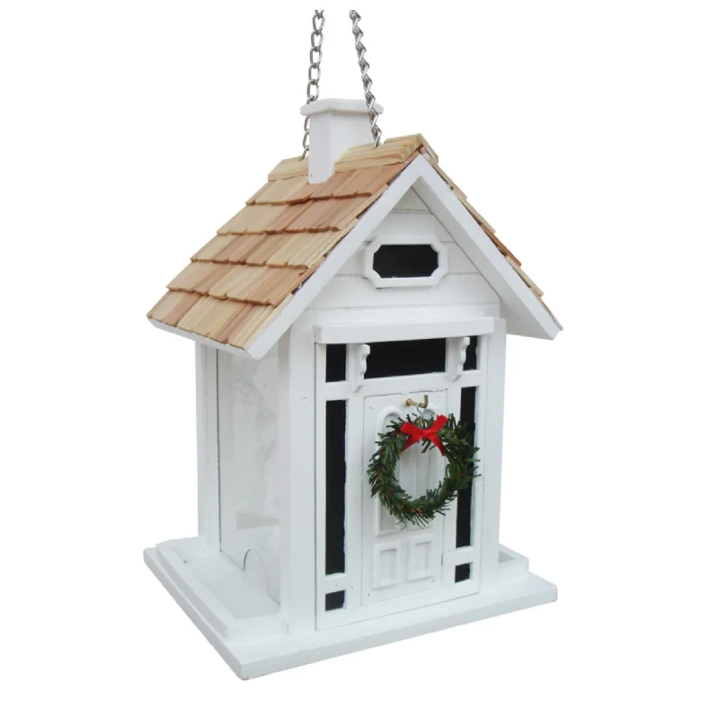 Holiday Cottage Bird Feeder