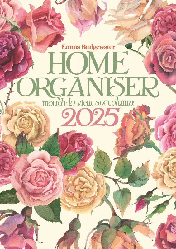 Home Organiser Roses planner 2025