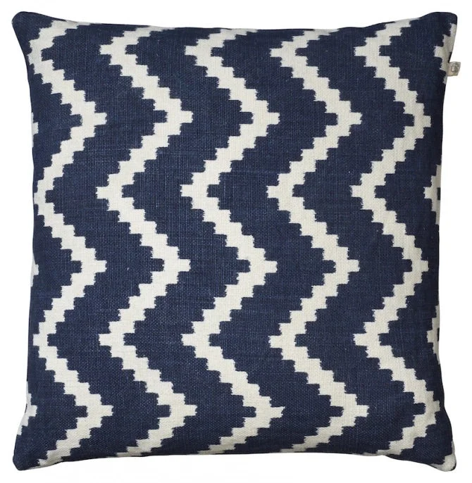 Sema Indigo & White Cushion by Chhatwal & Jonsson