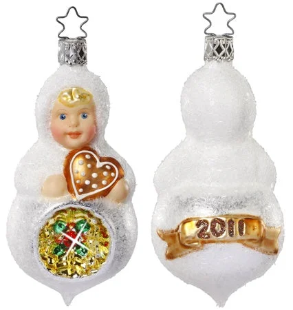 2011 Kind Reflection Annual Ornament by Inge Glas of Germany