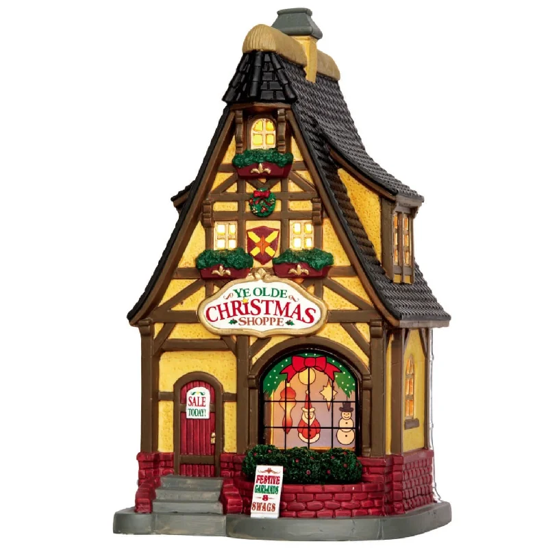 Lemax Caddington Village Lighted Building: Ye Olde Christmas Shoppe #55902