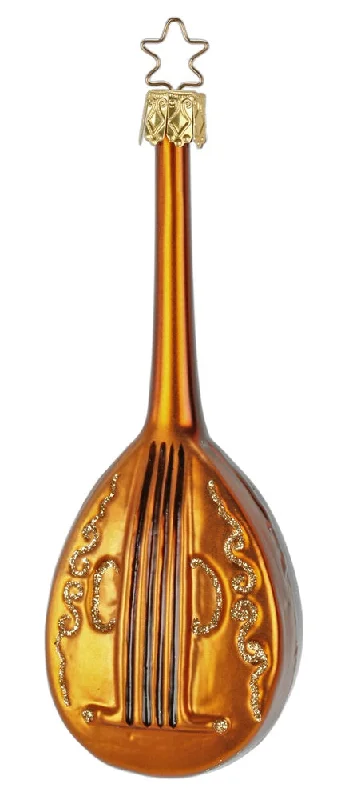 Mandolin Ornament by Inge Glas of Germany