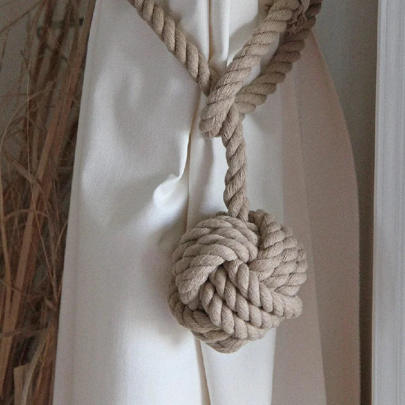 Monkey Fist Curtain Tie Back (each)