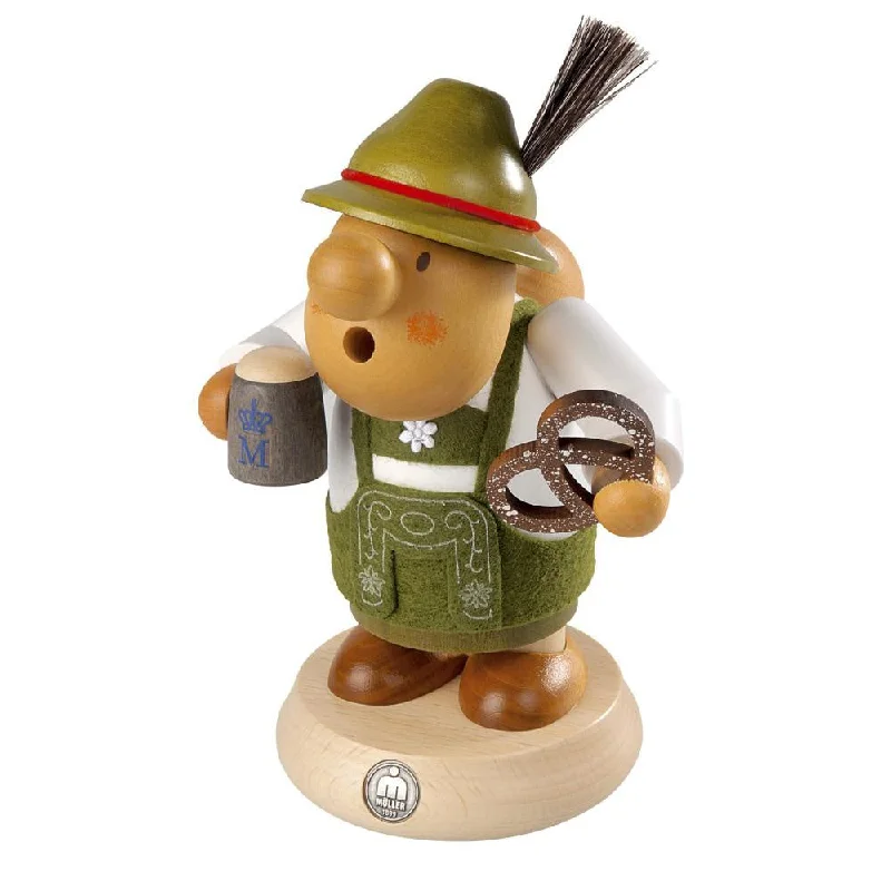 Muellerchen Man in Lederhosen, Incense Smoker by Mueller GmbH