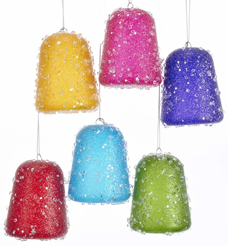 3.5" Multi-Colored Gum Drop Christmas Ornament