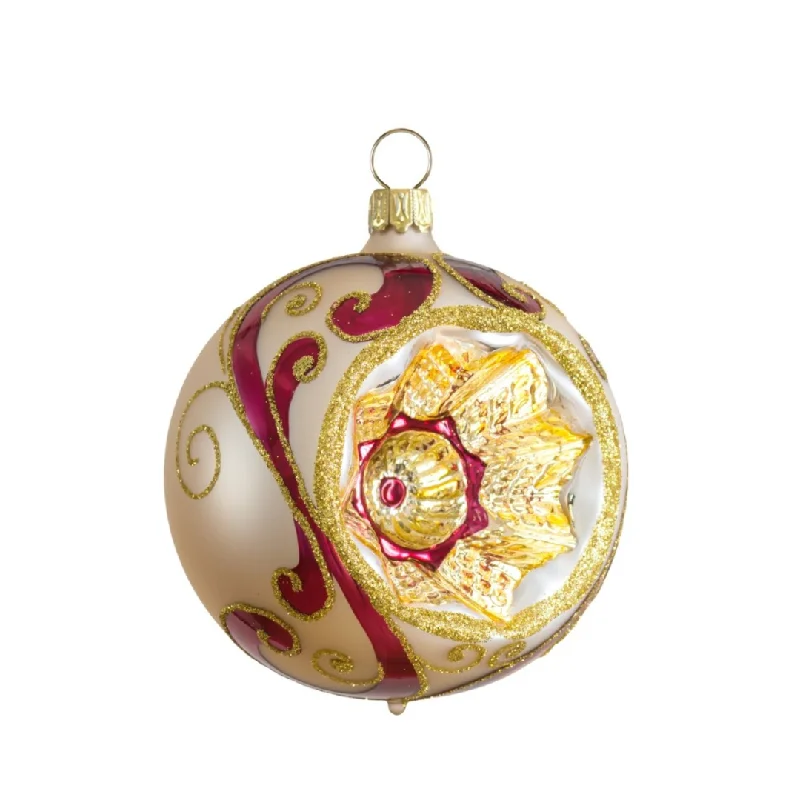 Oriental Magic Reflector Ornament by Glas Bartholmes