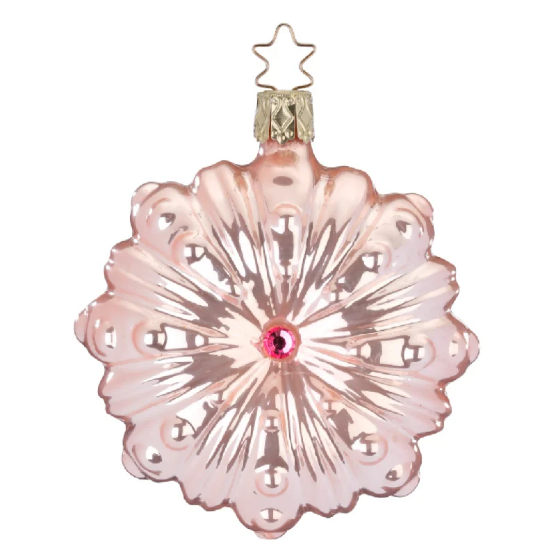 Pastel Blooms, pink Ornament by Inge Glas of Germany