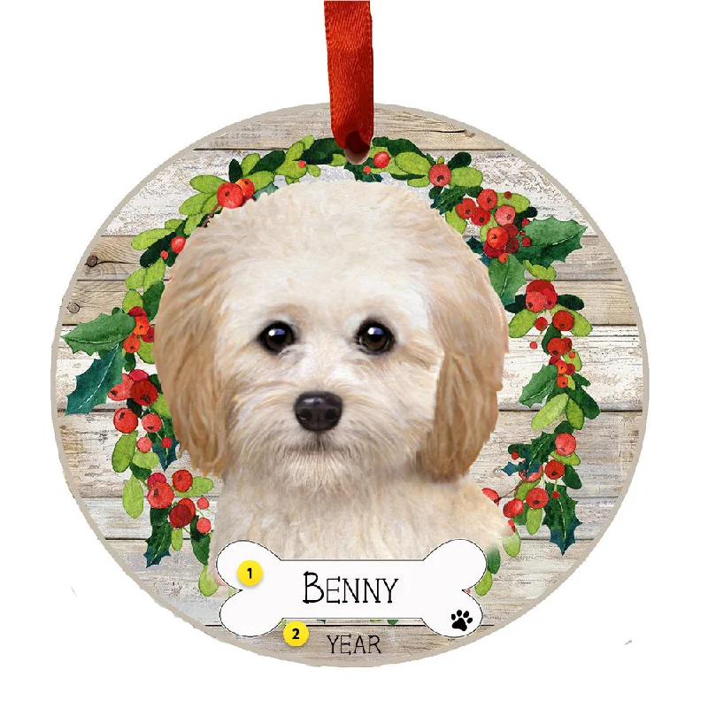 Personalized Cockapoo Ornament